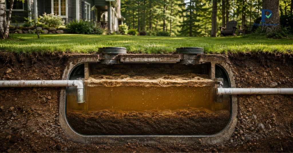 how does a septic tank work